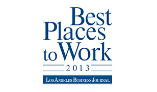 Graphic of the Best Places to Work logo for 2013